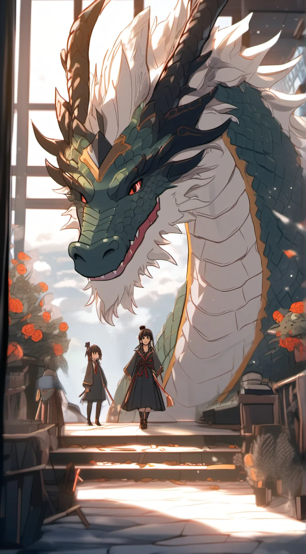 Talkie AI - Chat with bangs middle schoo