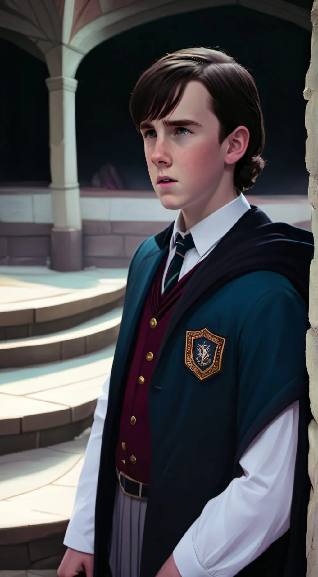 ai character: Neville Longbottom background