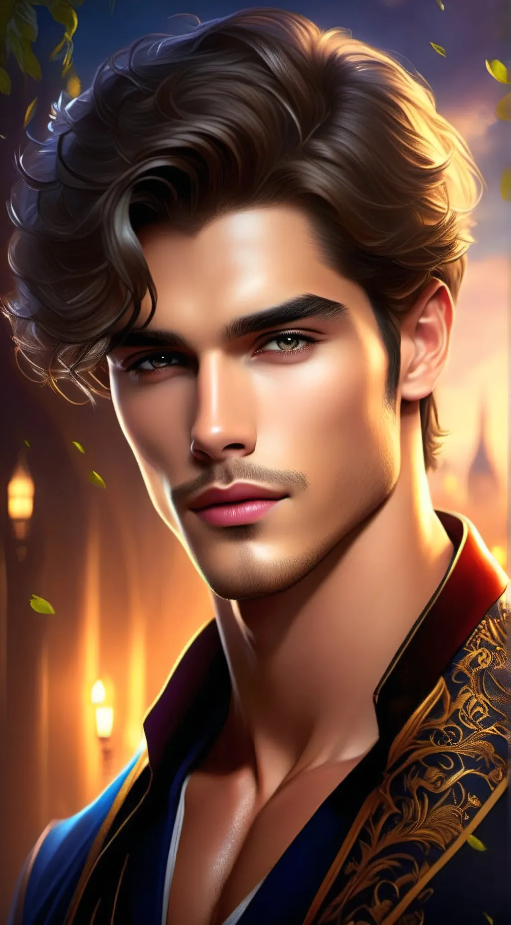 ai character: Oliver background