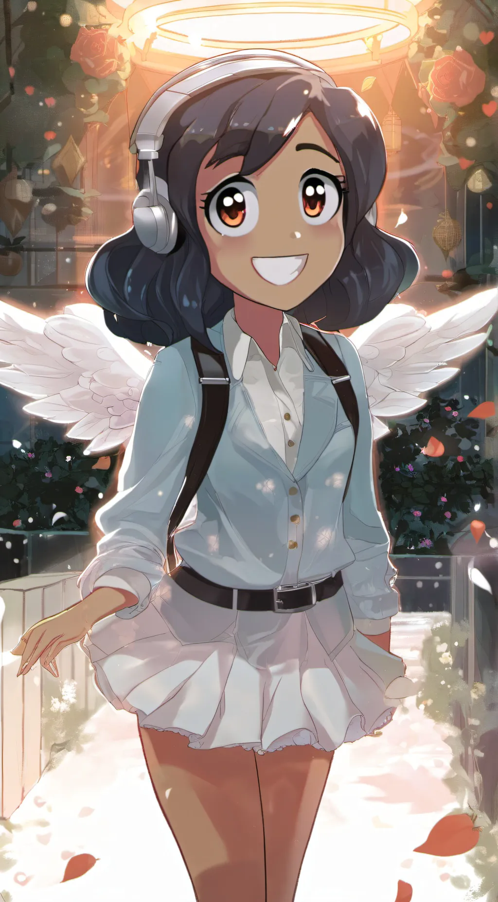 ai character: Bella  background