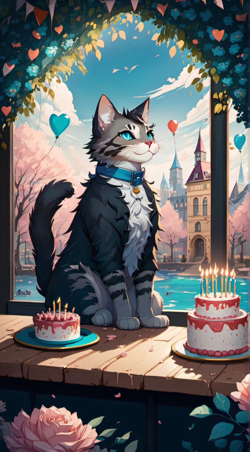 ai character: victor background