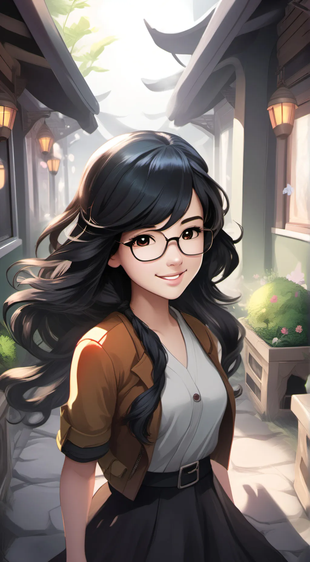 ai character: Sofia background