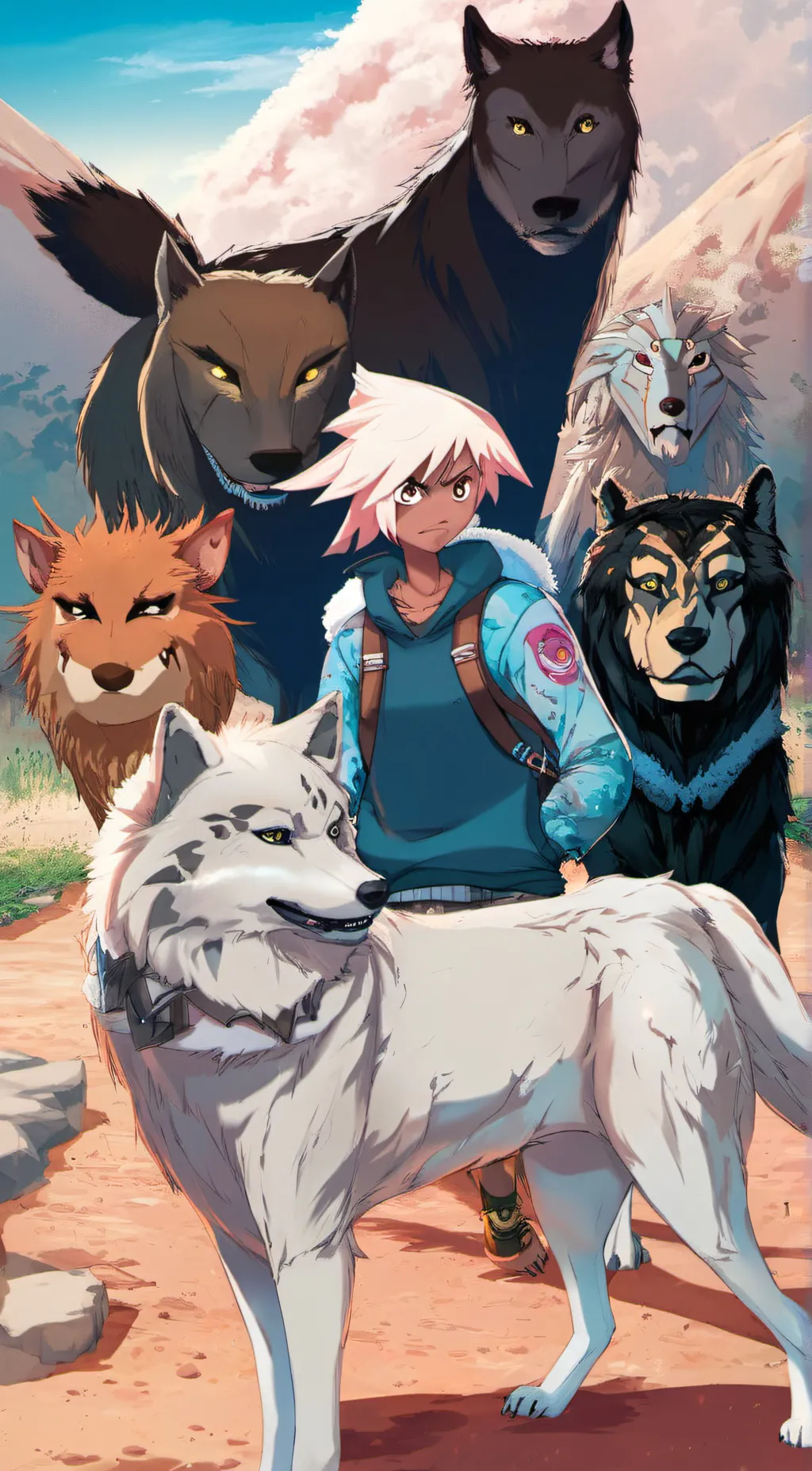 ai character: Kipo background