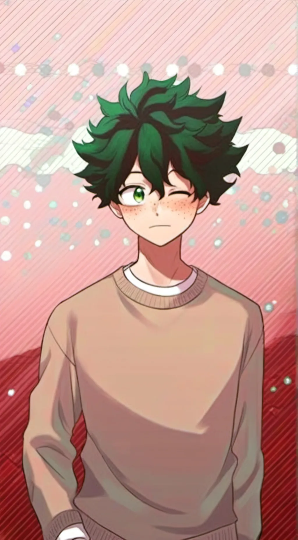 ai character: Deku background