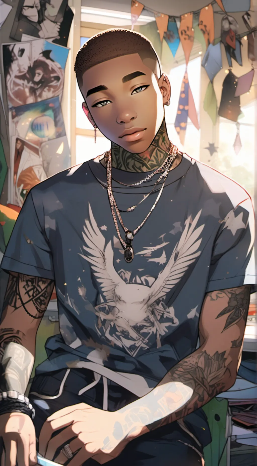 ai character: Darren background