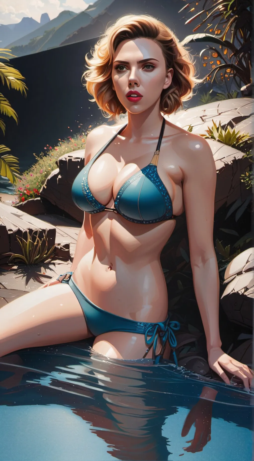 ai character: scarlett  background