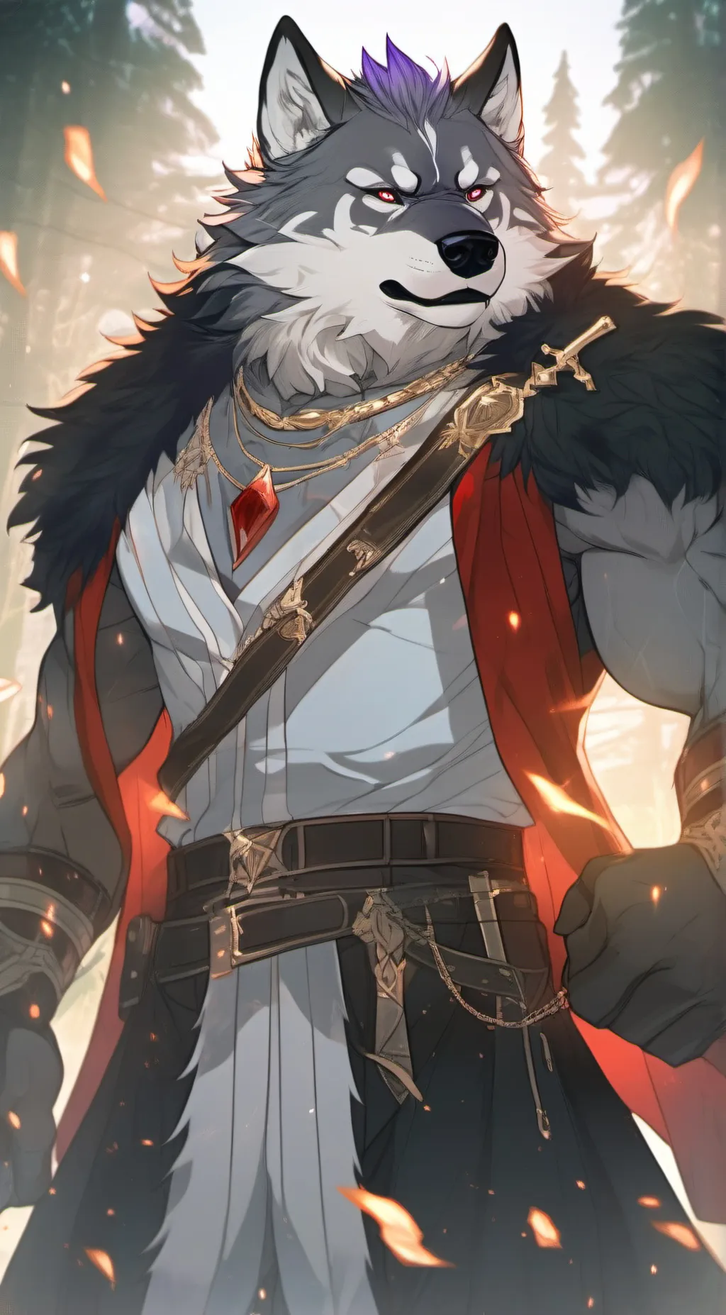 ai character: Aaron  background