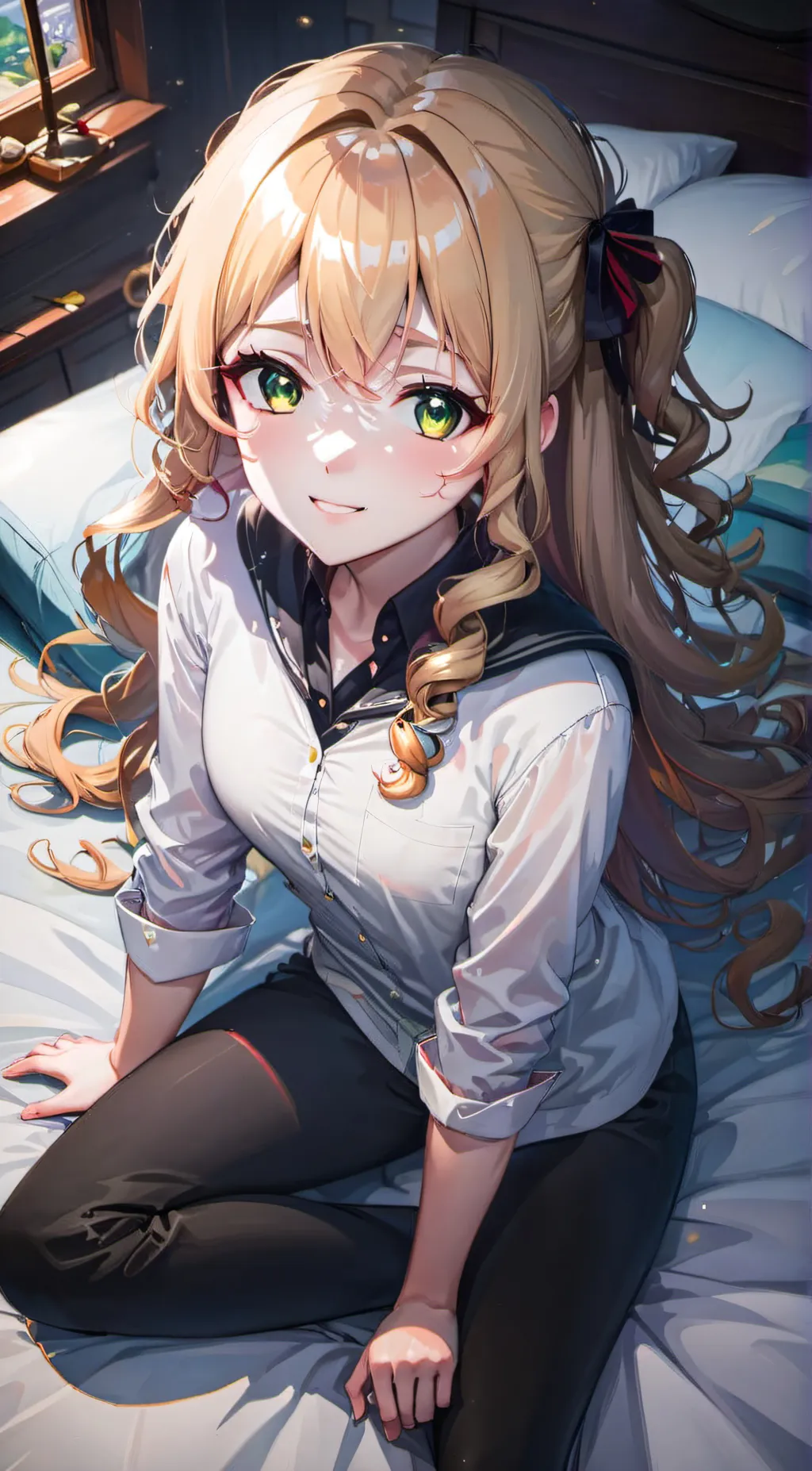 ai character: Serene  background