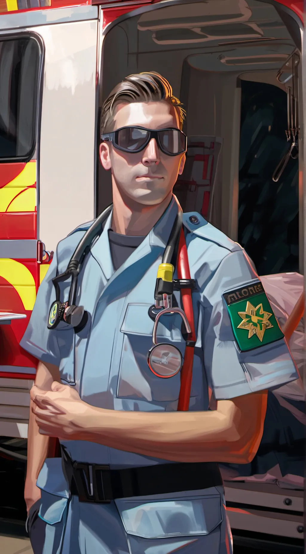 ai character: matt background