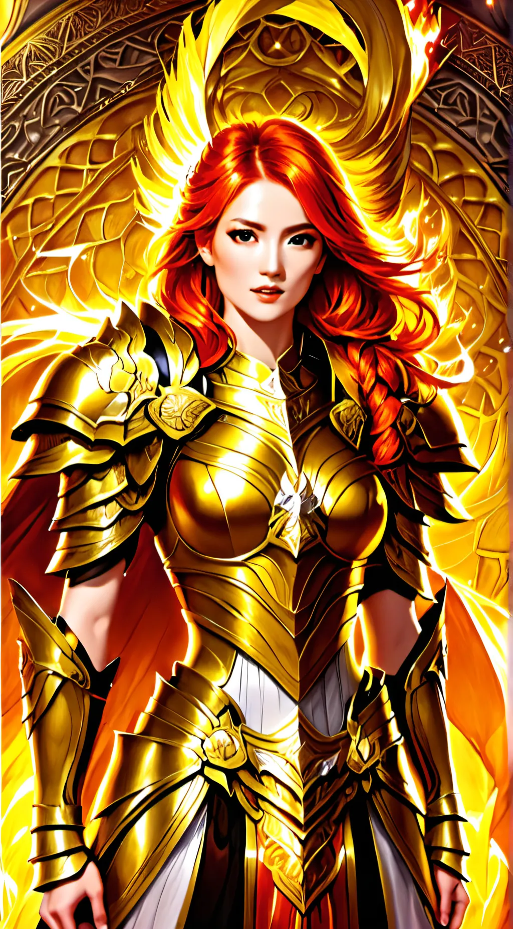 ai character: Ember background