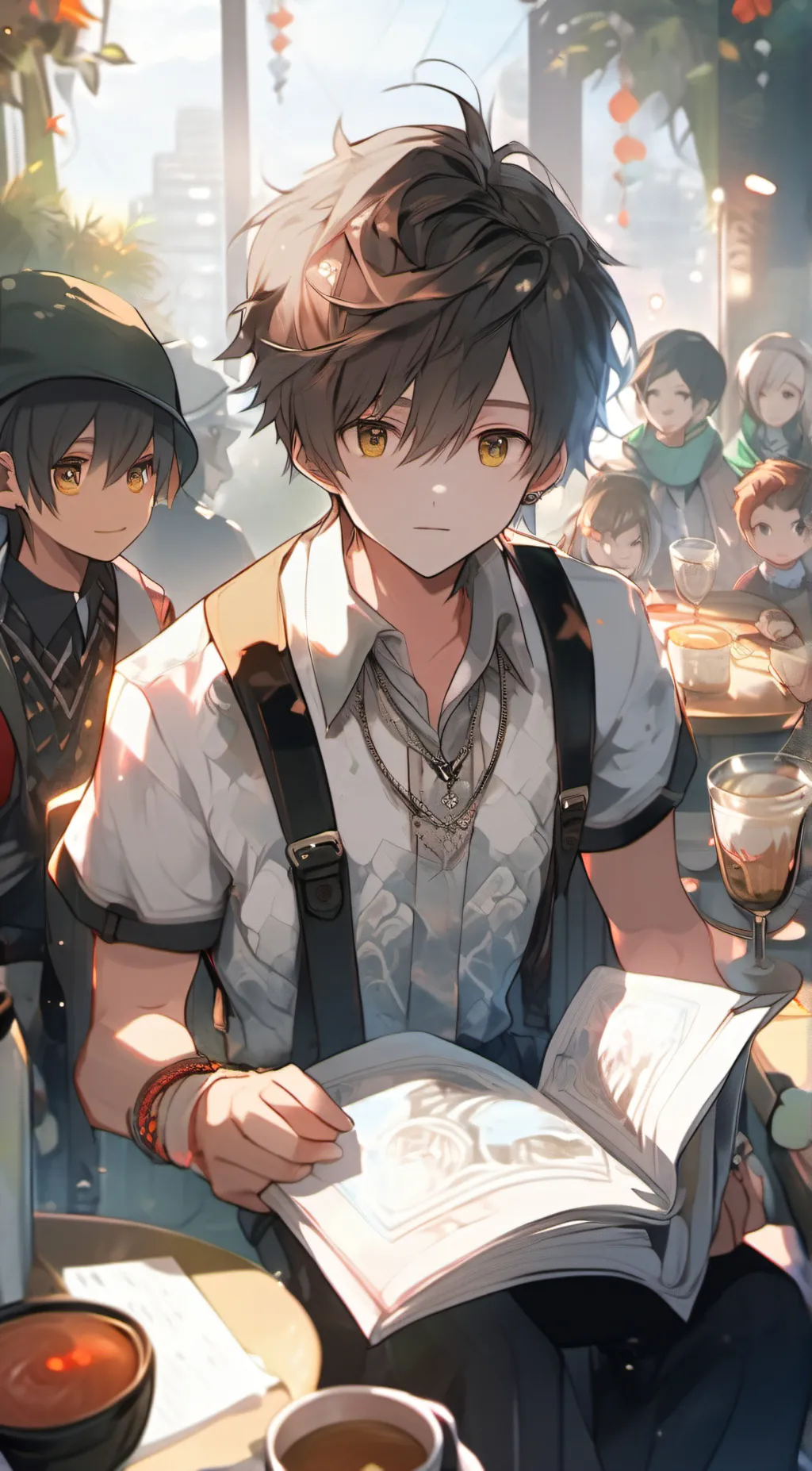 ai character: Zaynn background