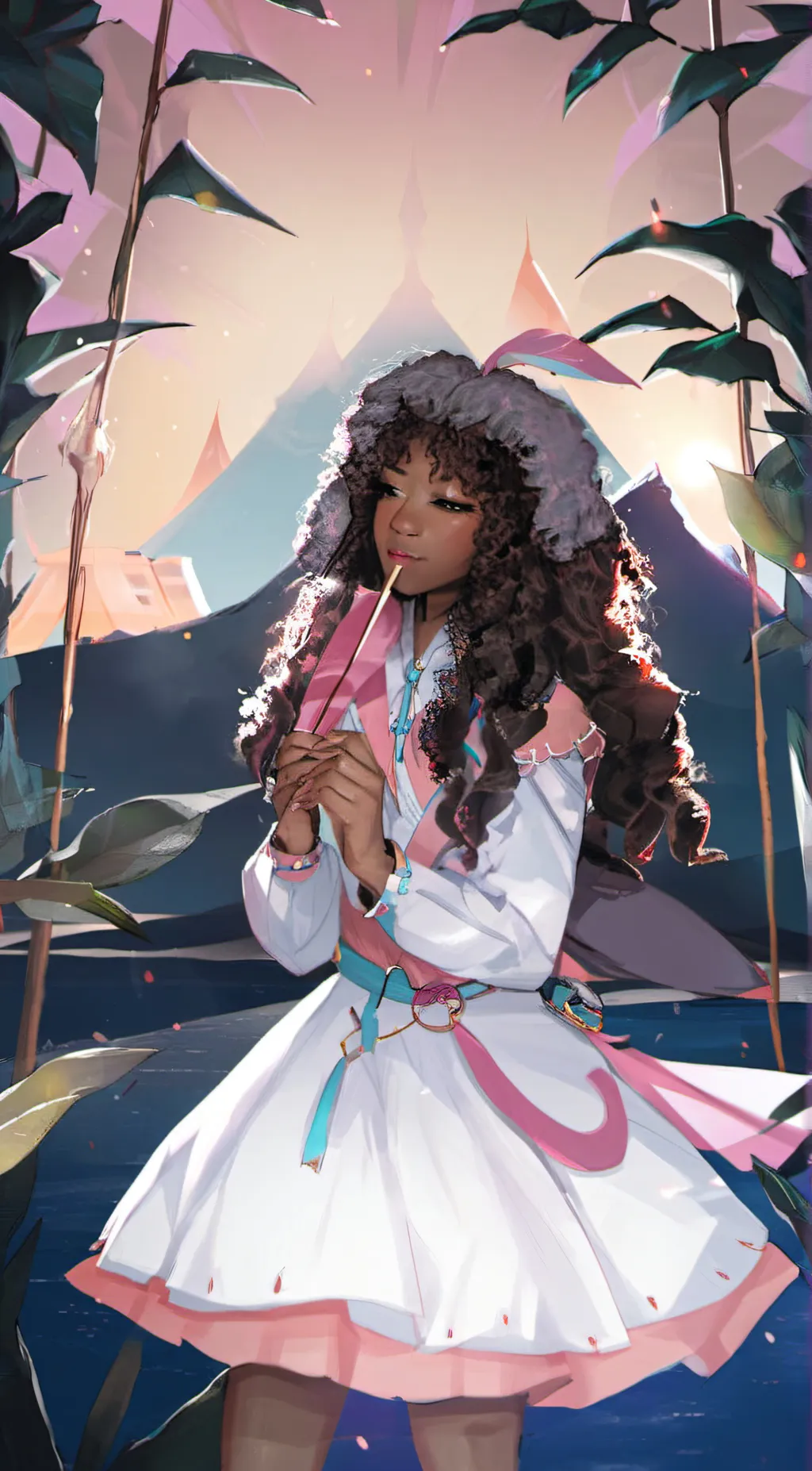 ai character: Lucy background