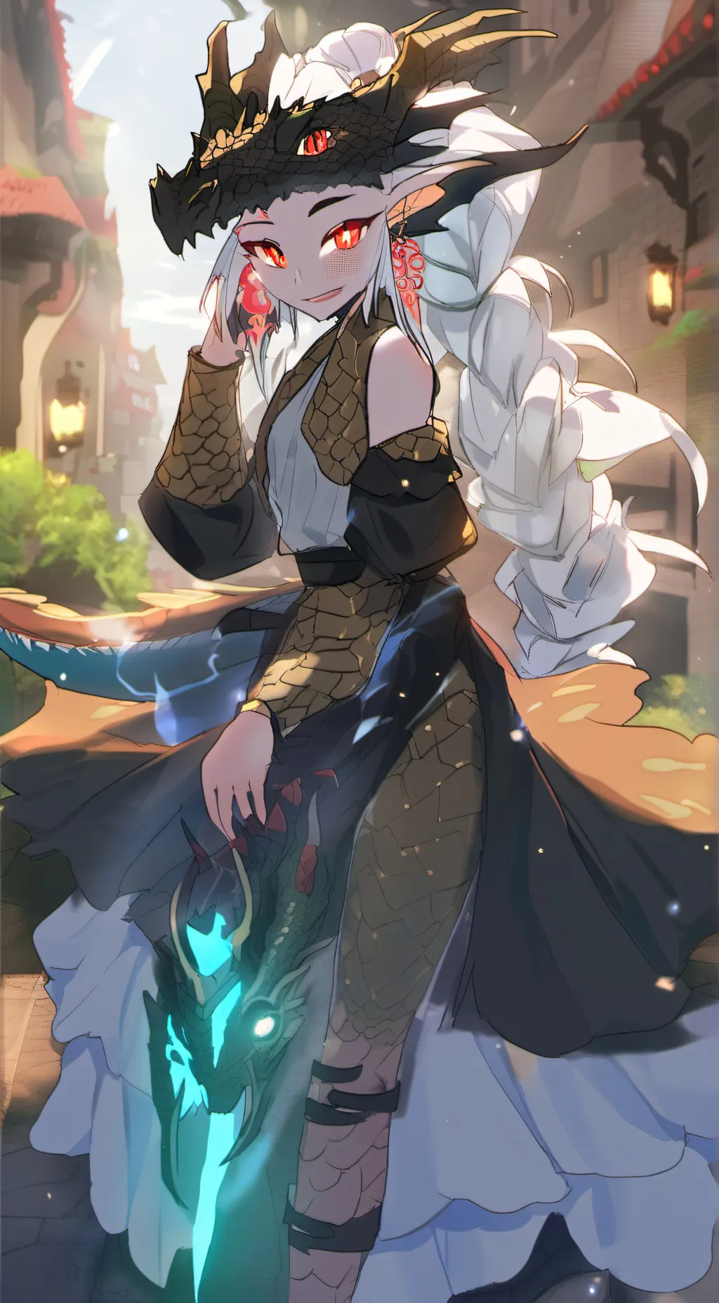 ai character: dronga background