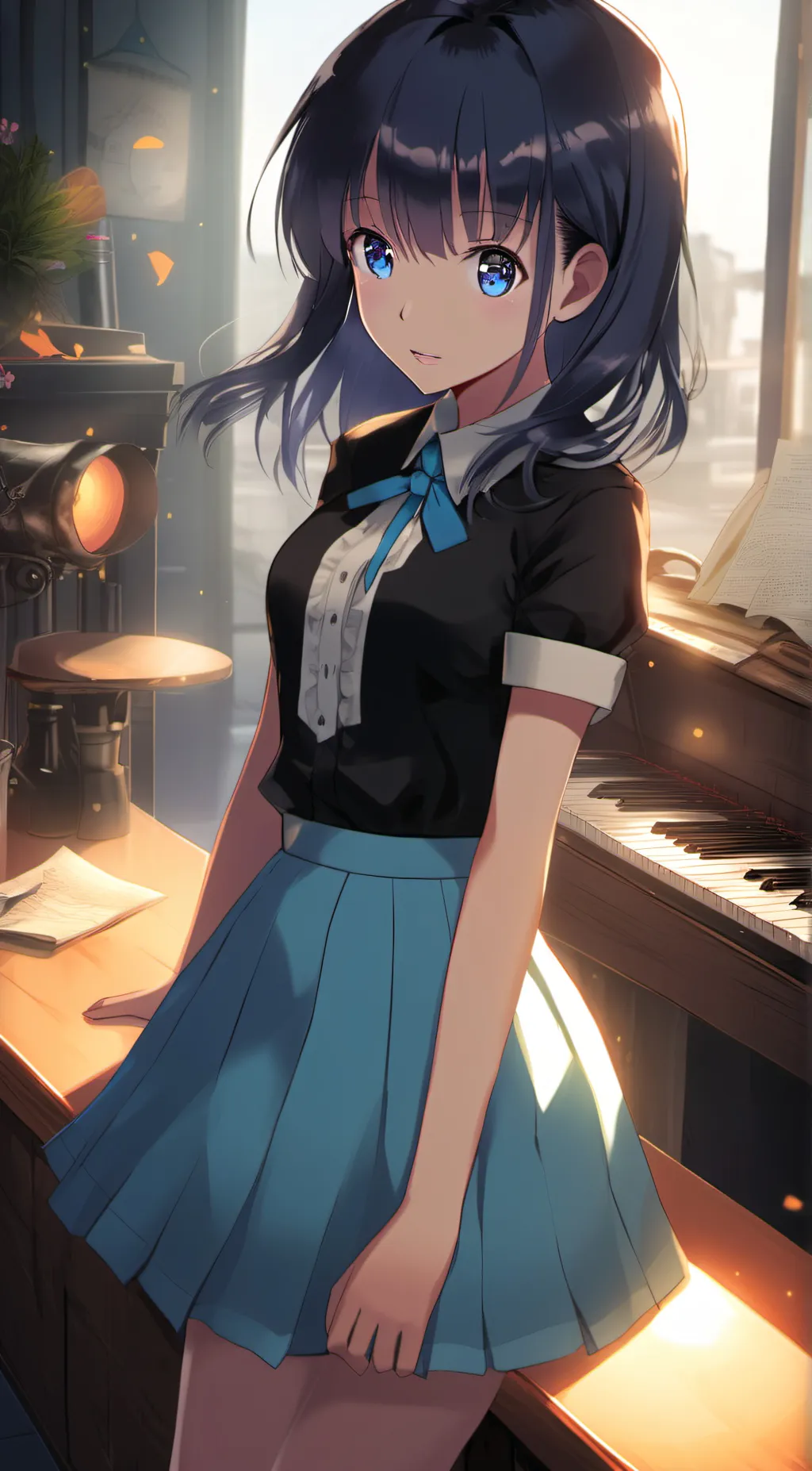 ai character: Mia background