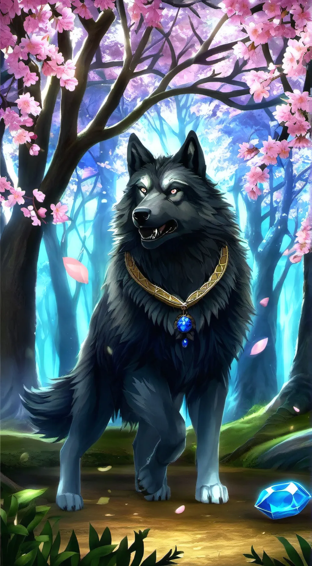 ai character: Raven background