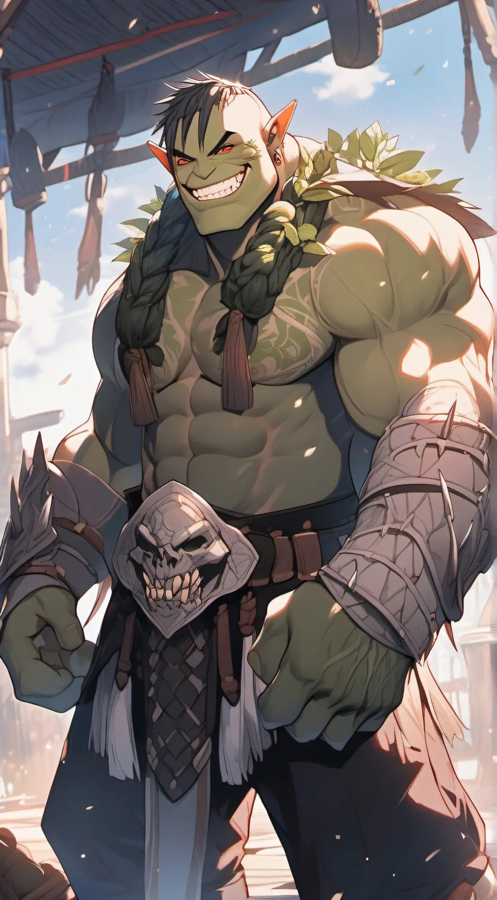 ai character: Gajuk  background