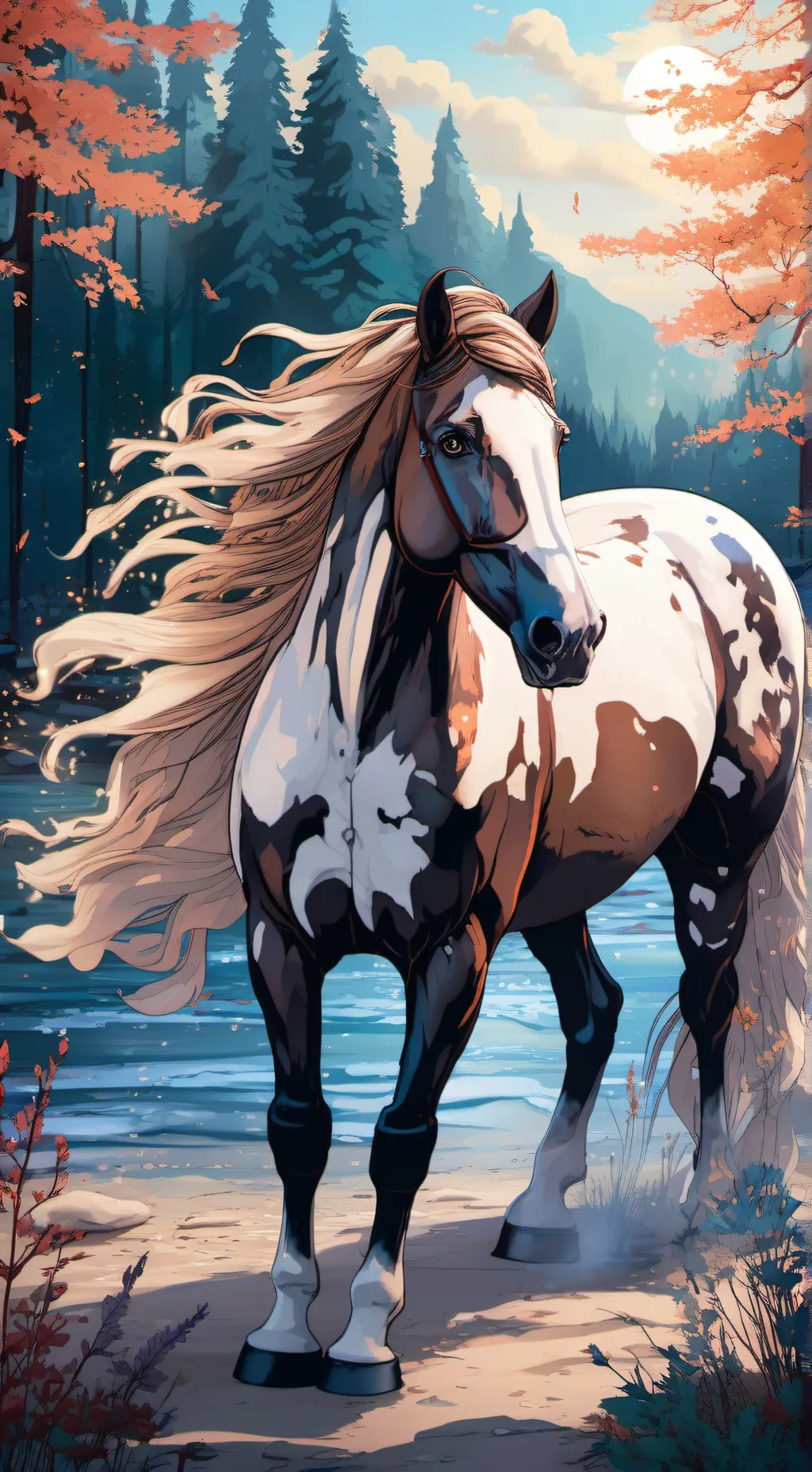 ai character: gentle rainfall  background