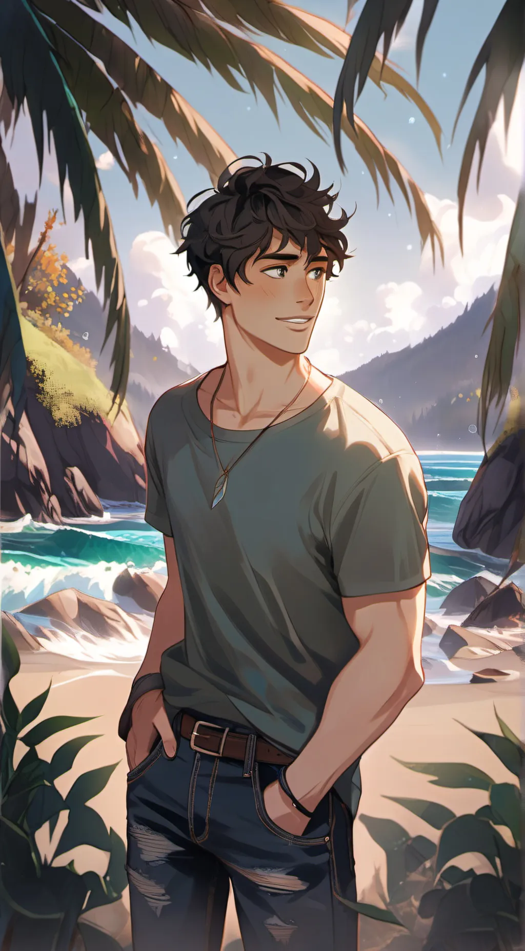 ai character: Caleb background