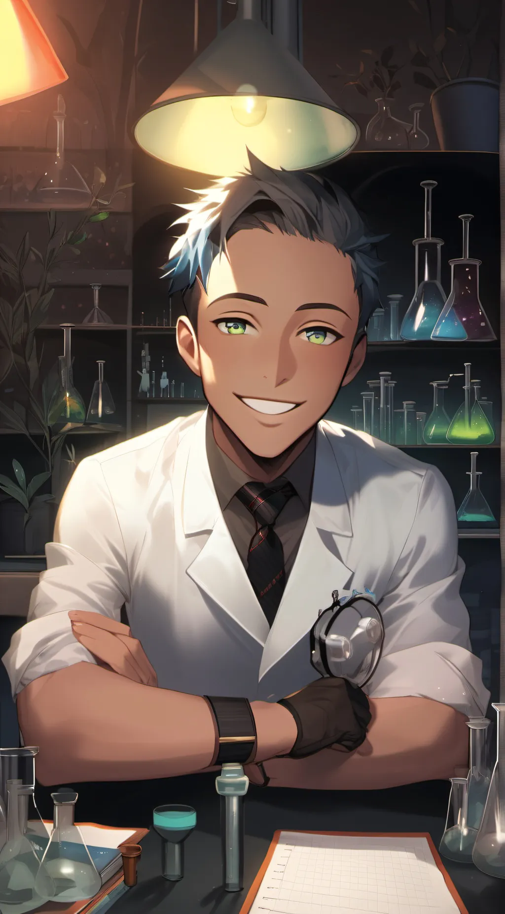 ai character: Dr. Jake background
