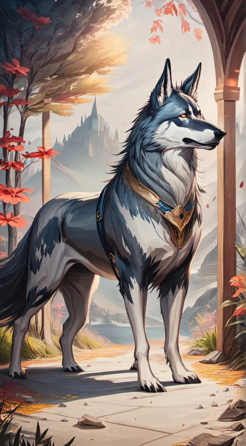 ai character: Max background