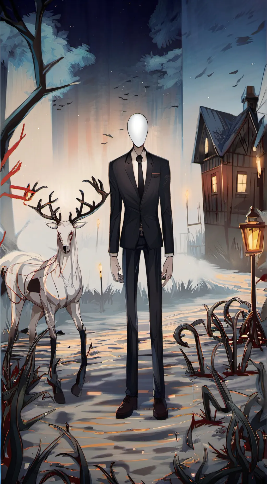 ai character: the creepypasta's background