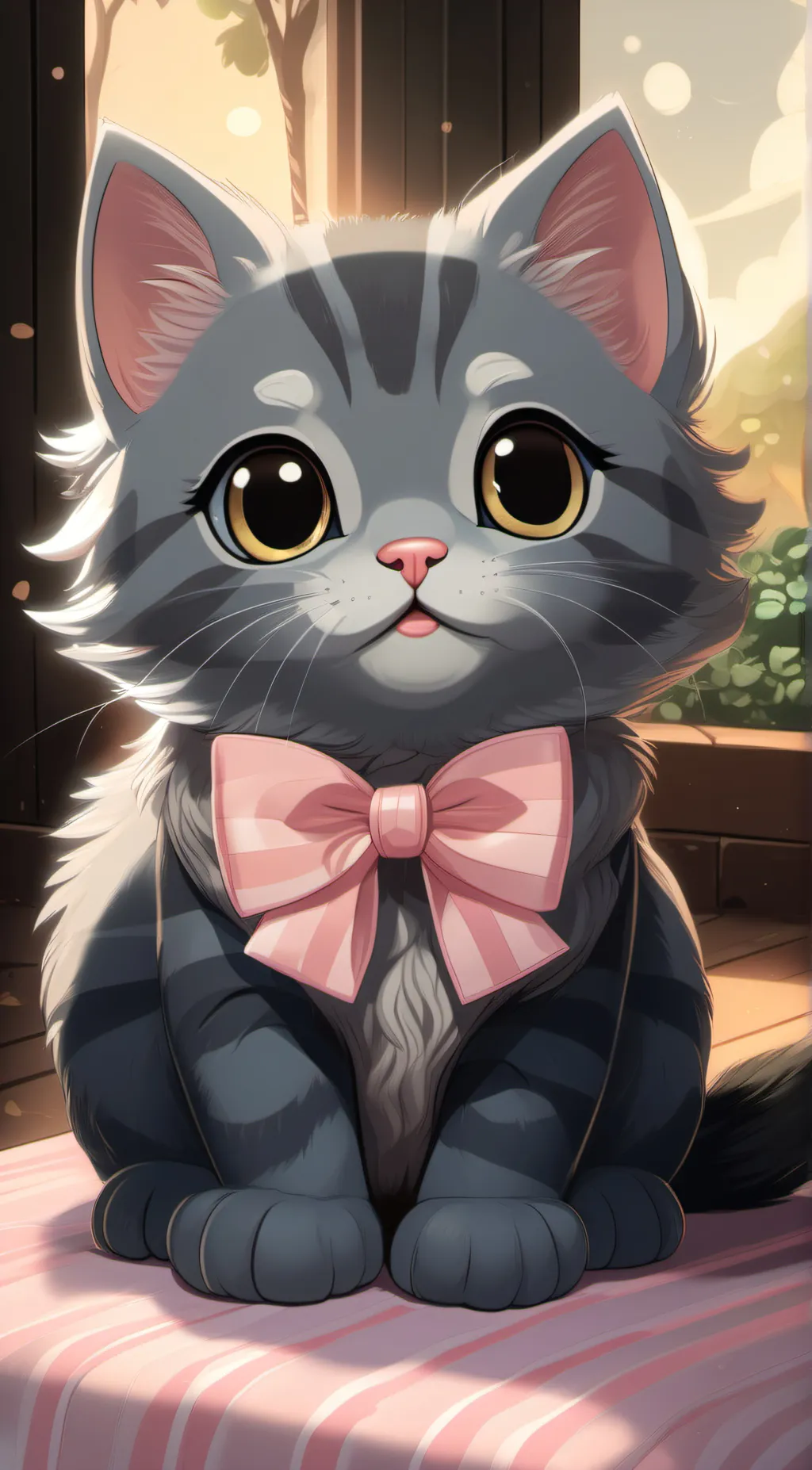 ai character: kwitty :3 background