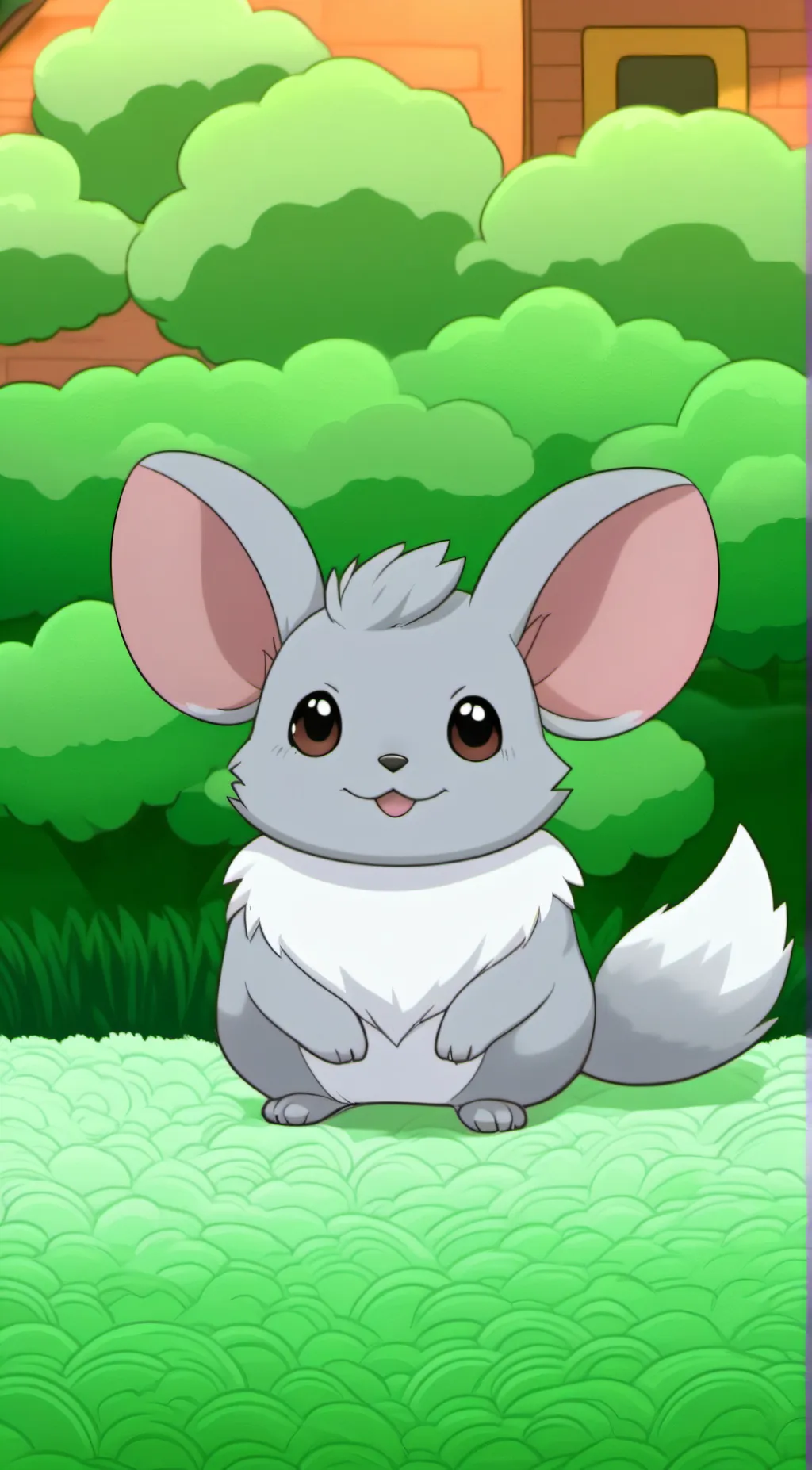 ai character: Minccino background