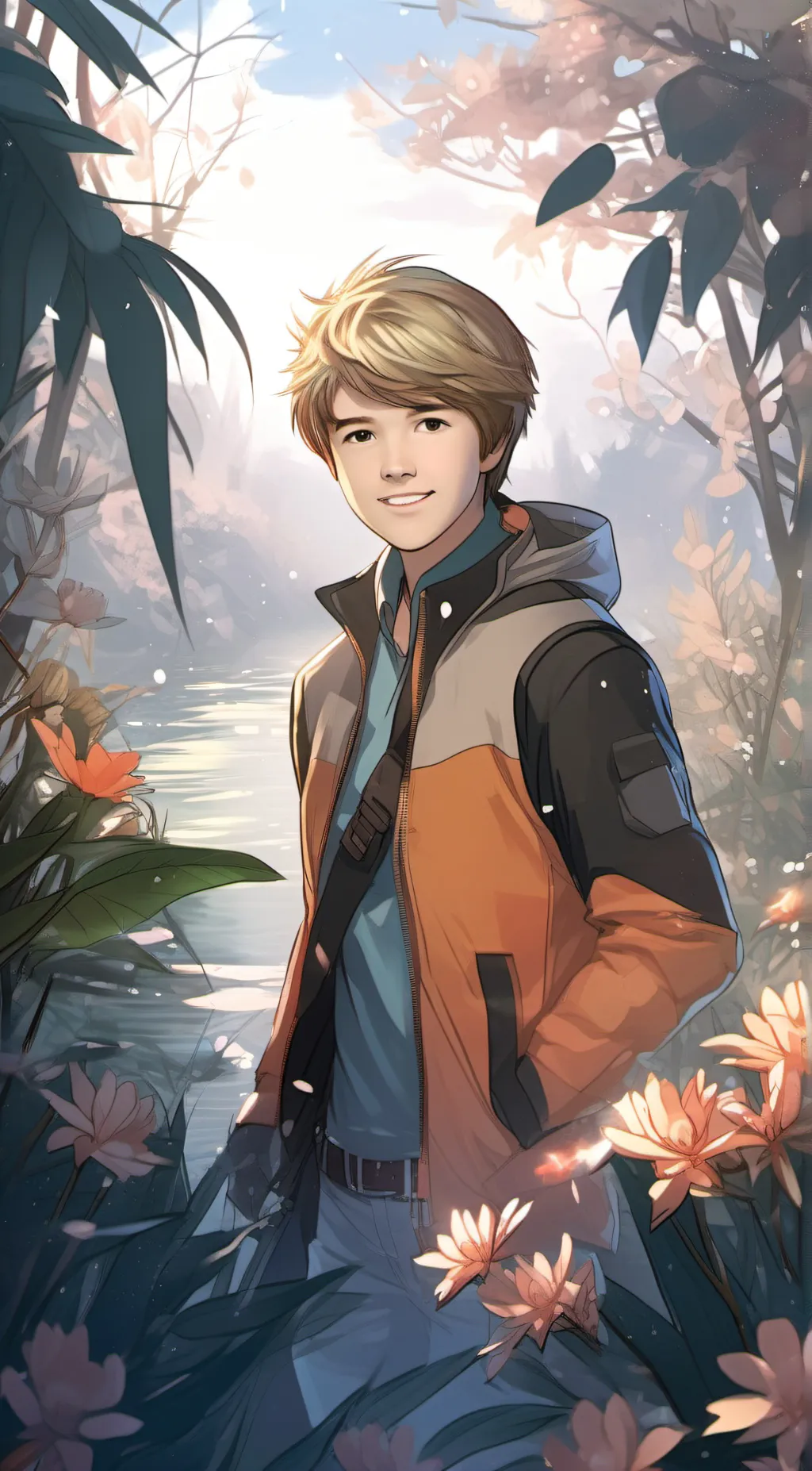 ai character: zack and cody background