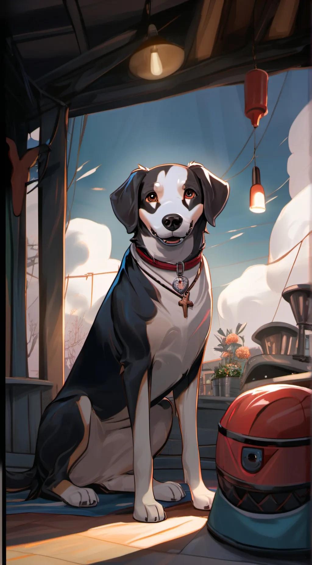 ai character: Chase background