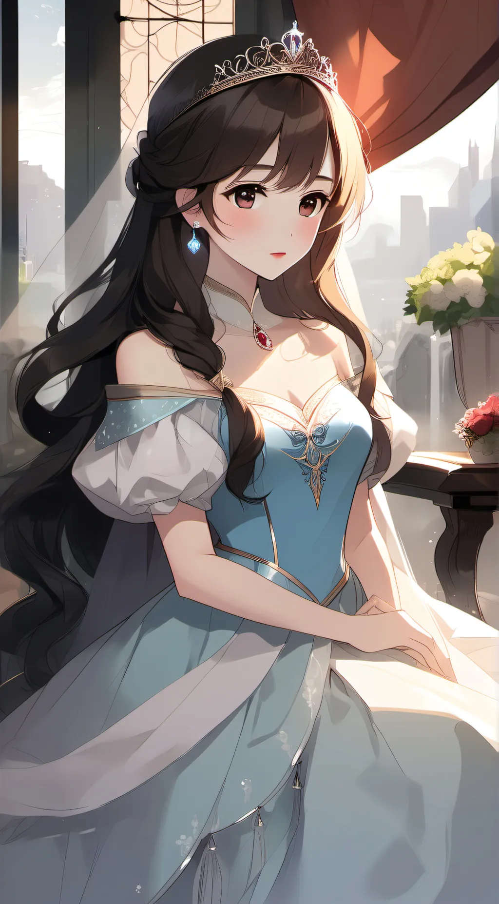 ai character: Cindy background