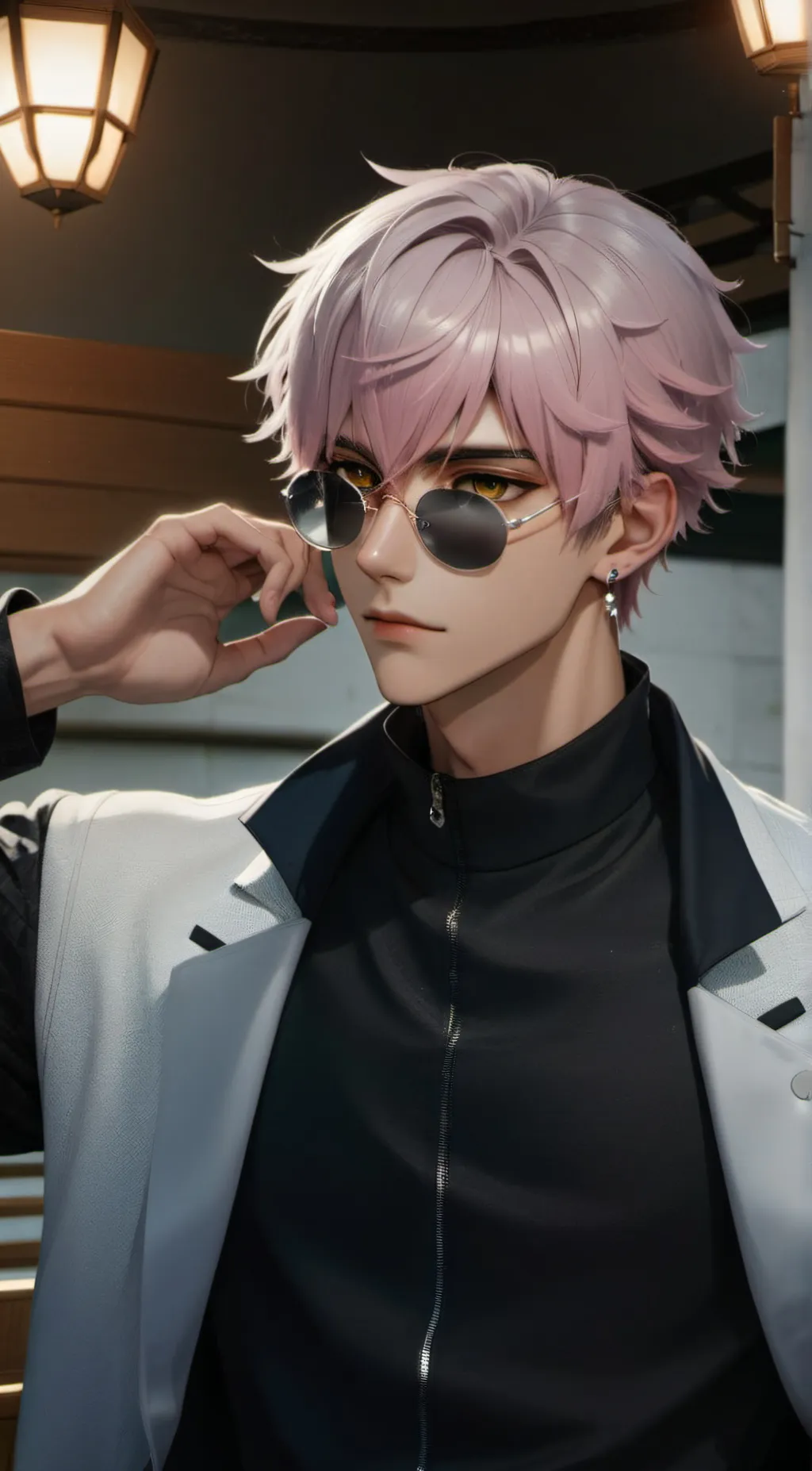 ai character: Theo  background