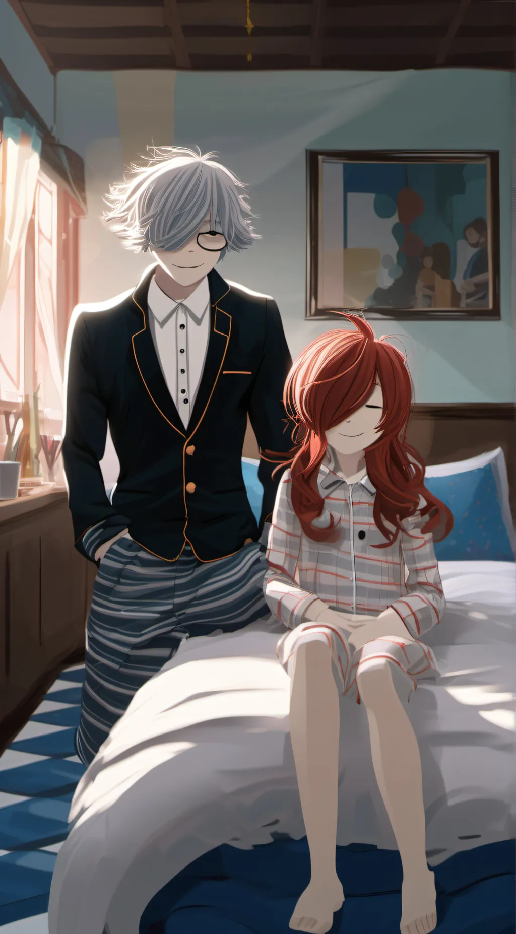 ai character: Layla and kase background