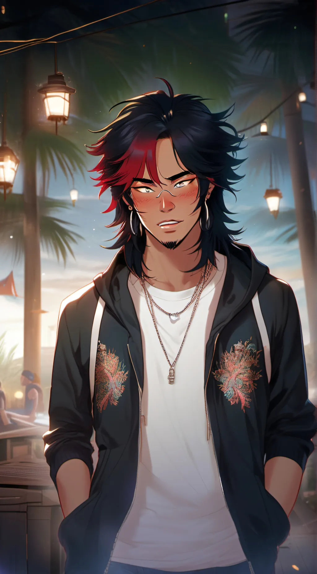 ai character: Shadow background