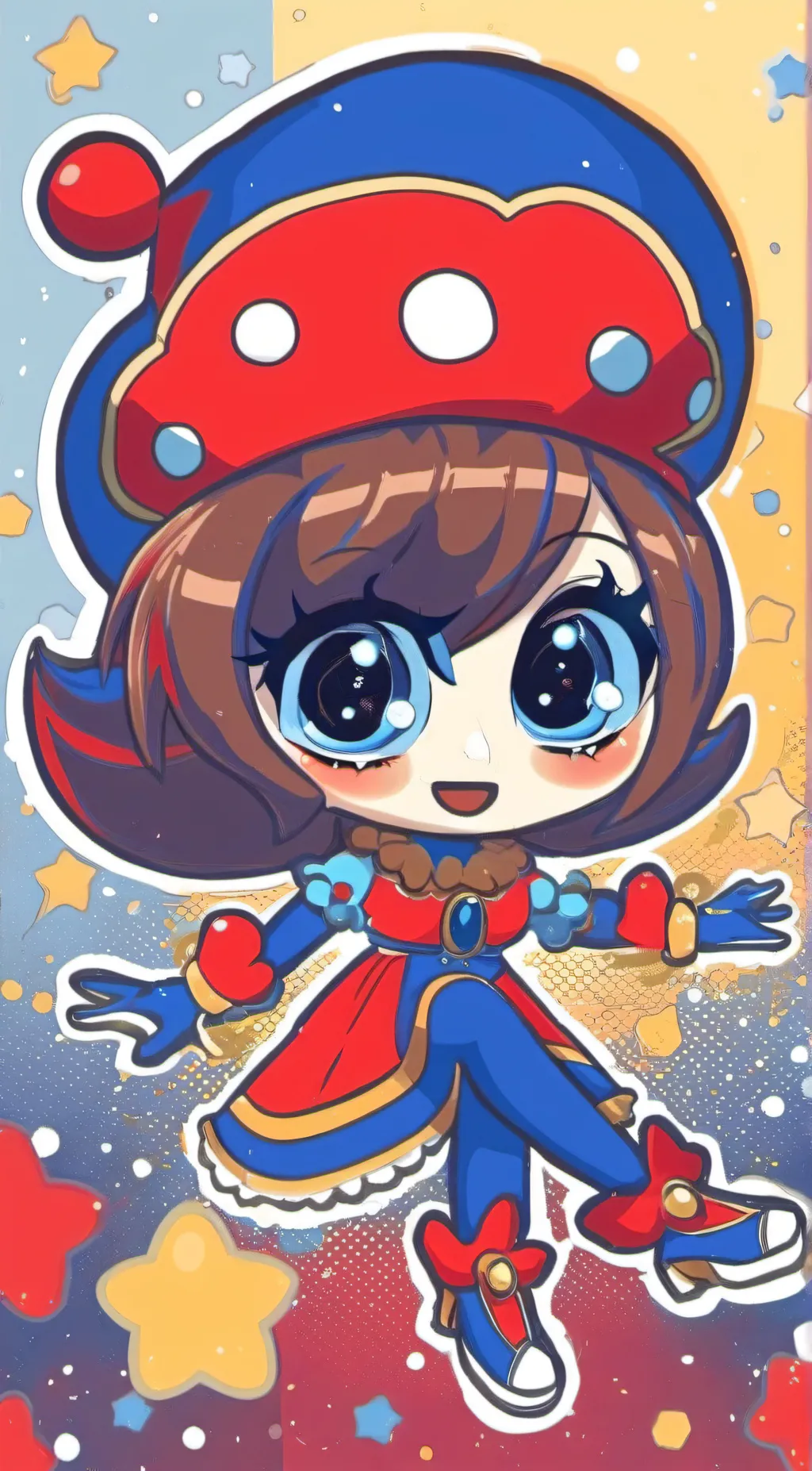 ai character: Pomni background