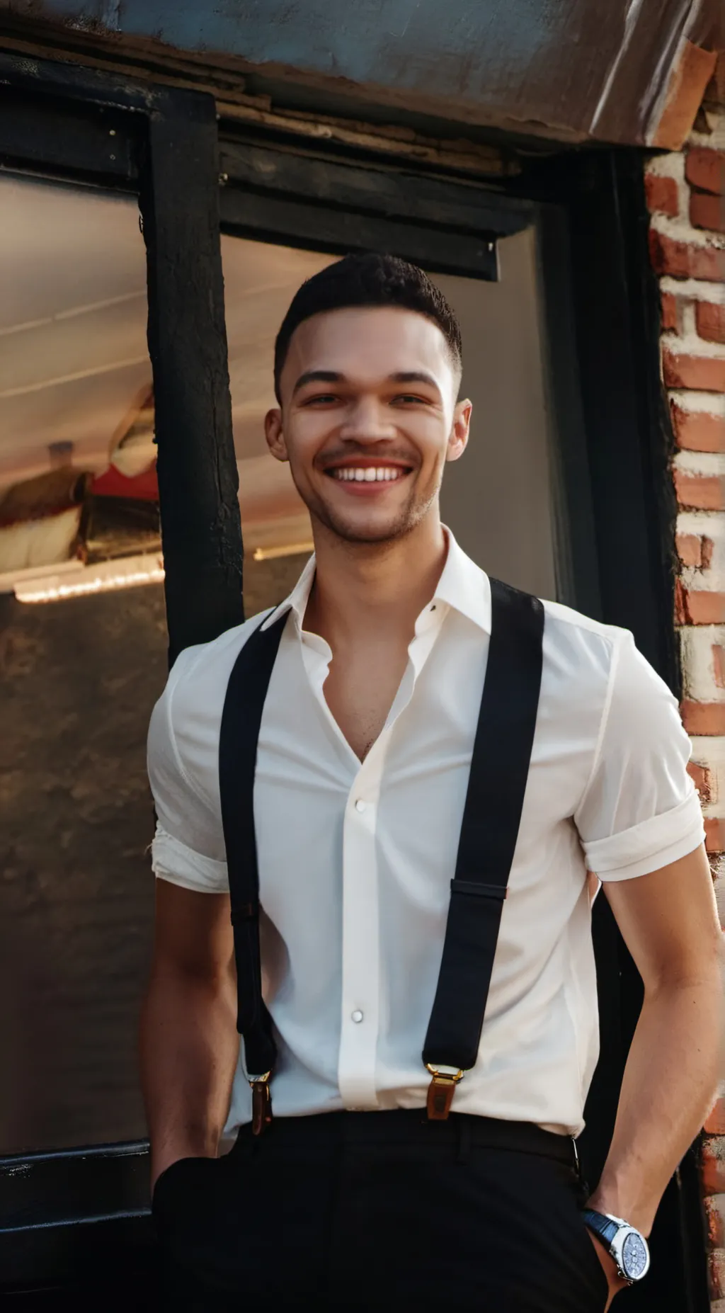 ai character: Kyle exum  background