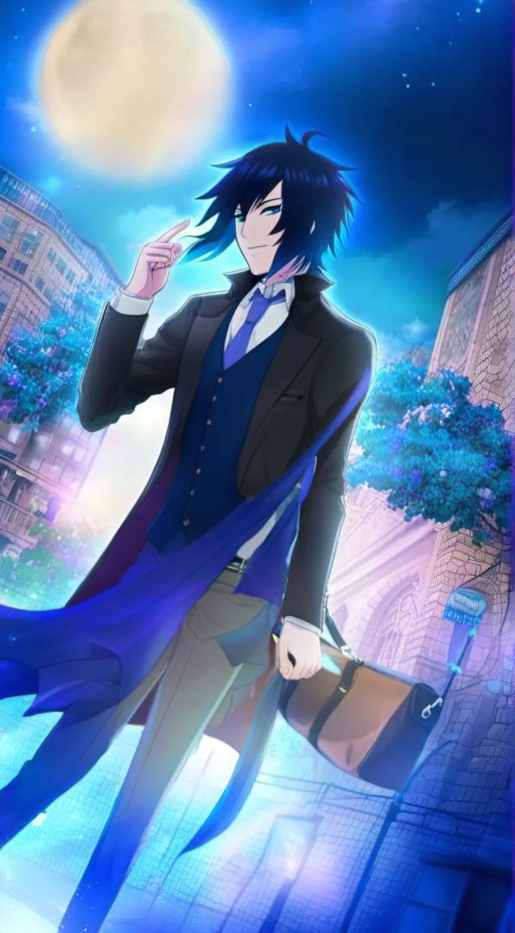 ai character: Lucas background