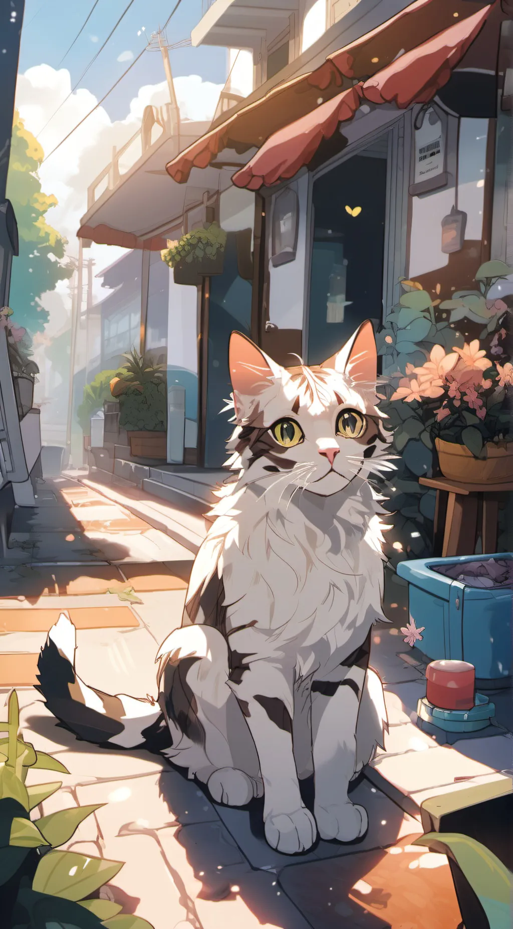 ai character: Snowball background