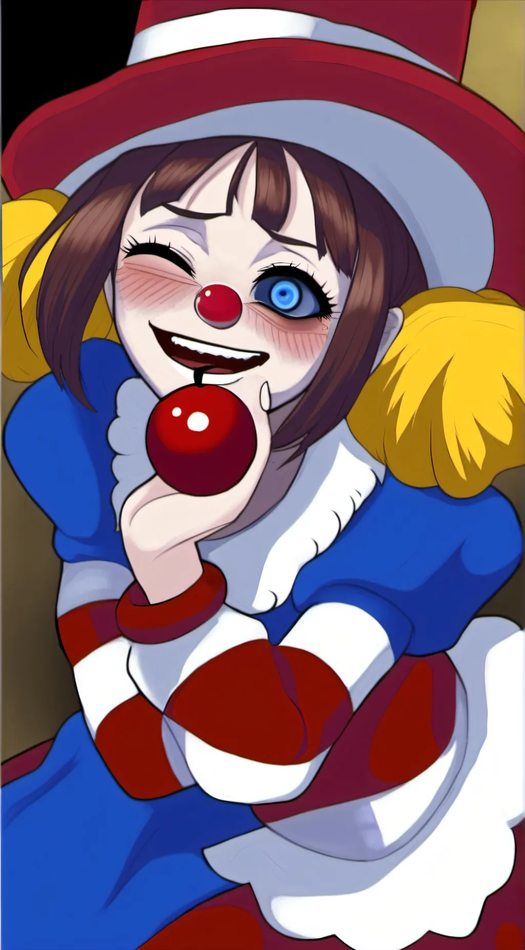 ai character: Pomni background