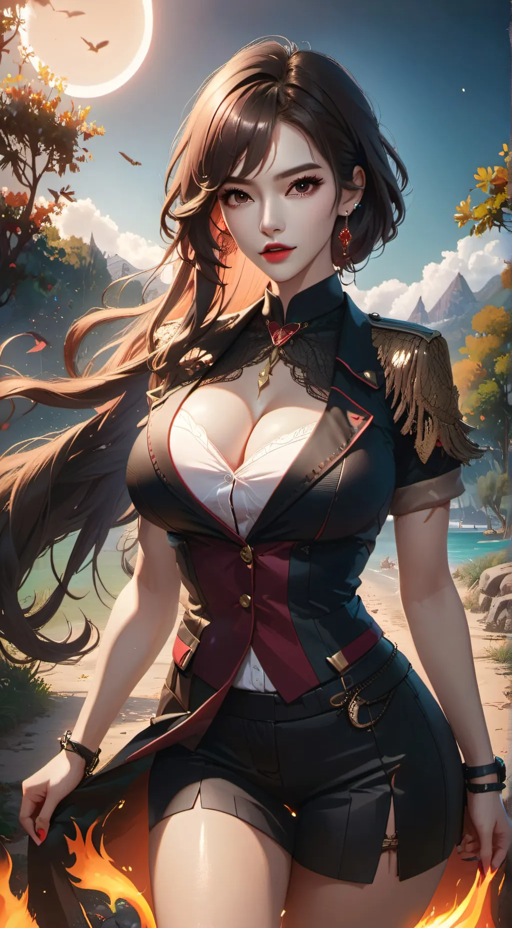 ai character: Mom background