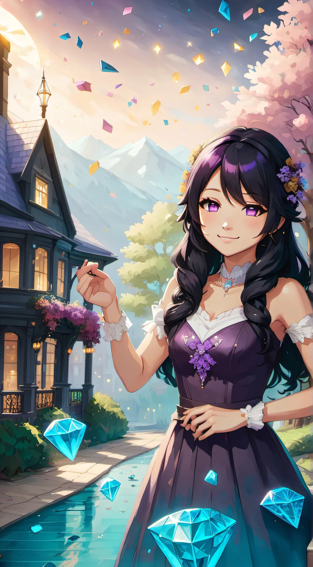 ai character: aphmew background