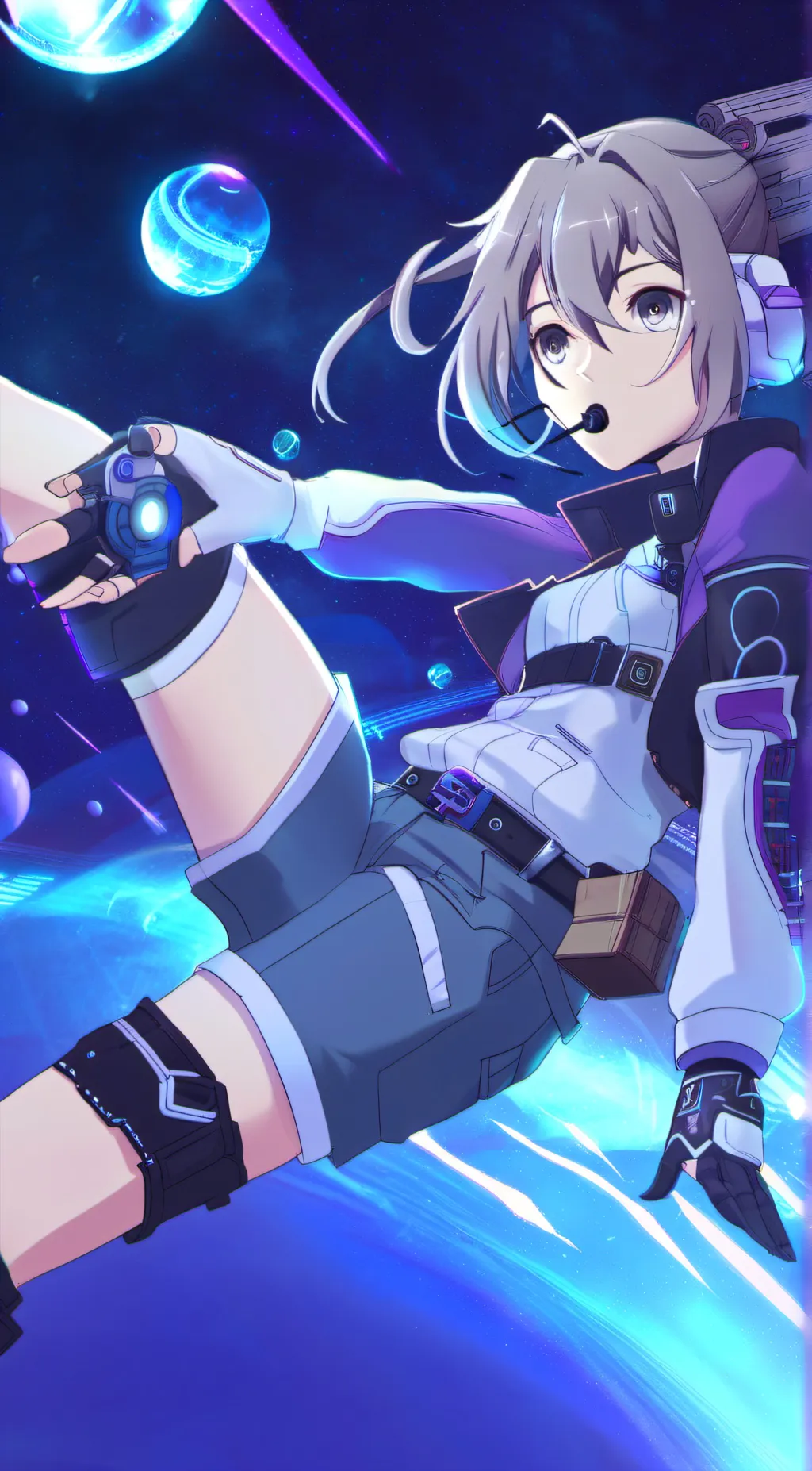 ai character: Silver Wolf background