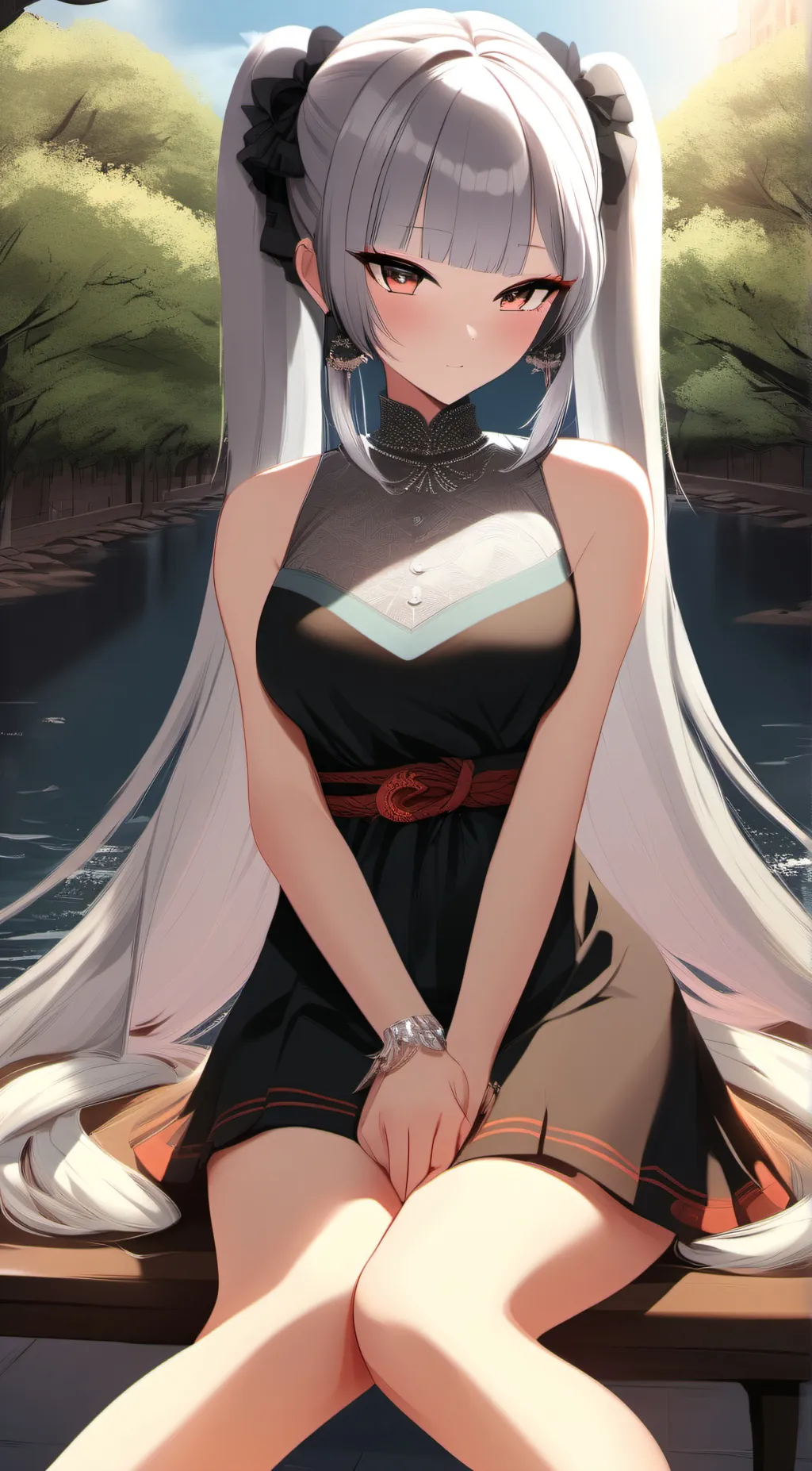 ai character: Luna background