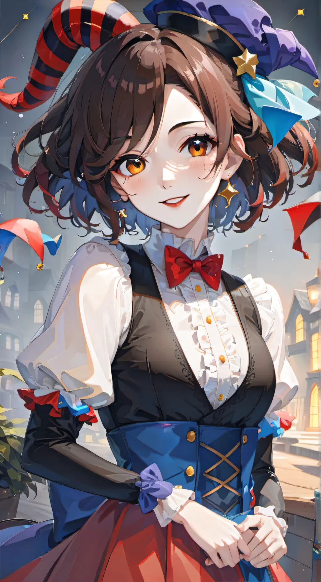 ai character: pomni background