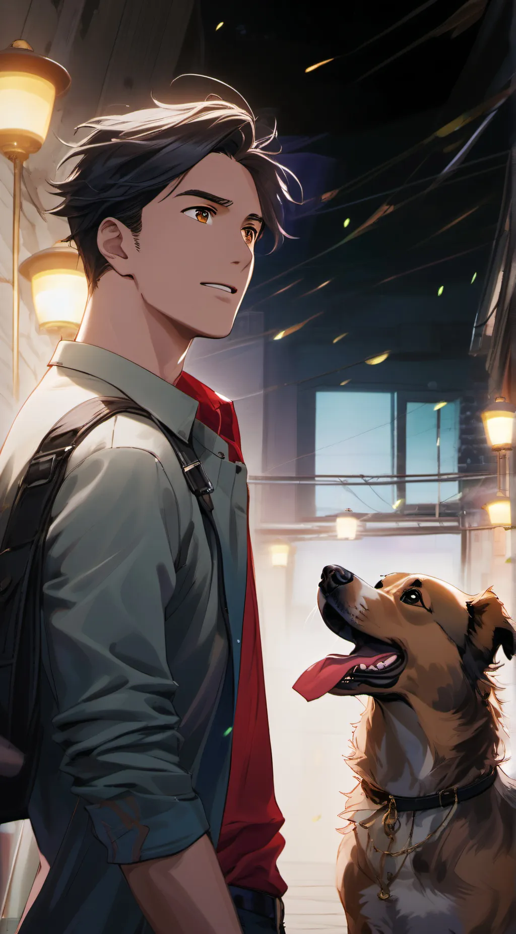 ai character: Alex background