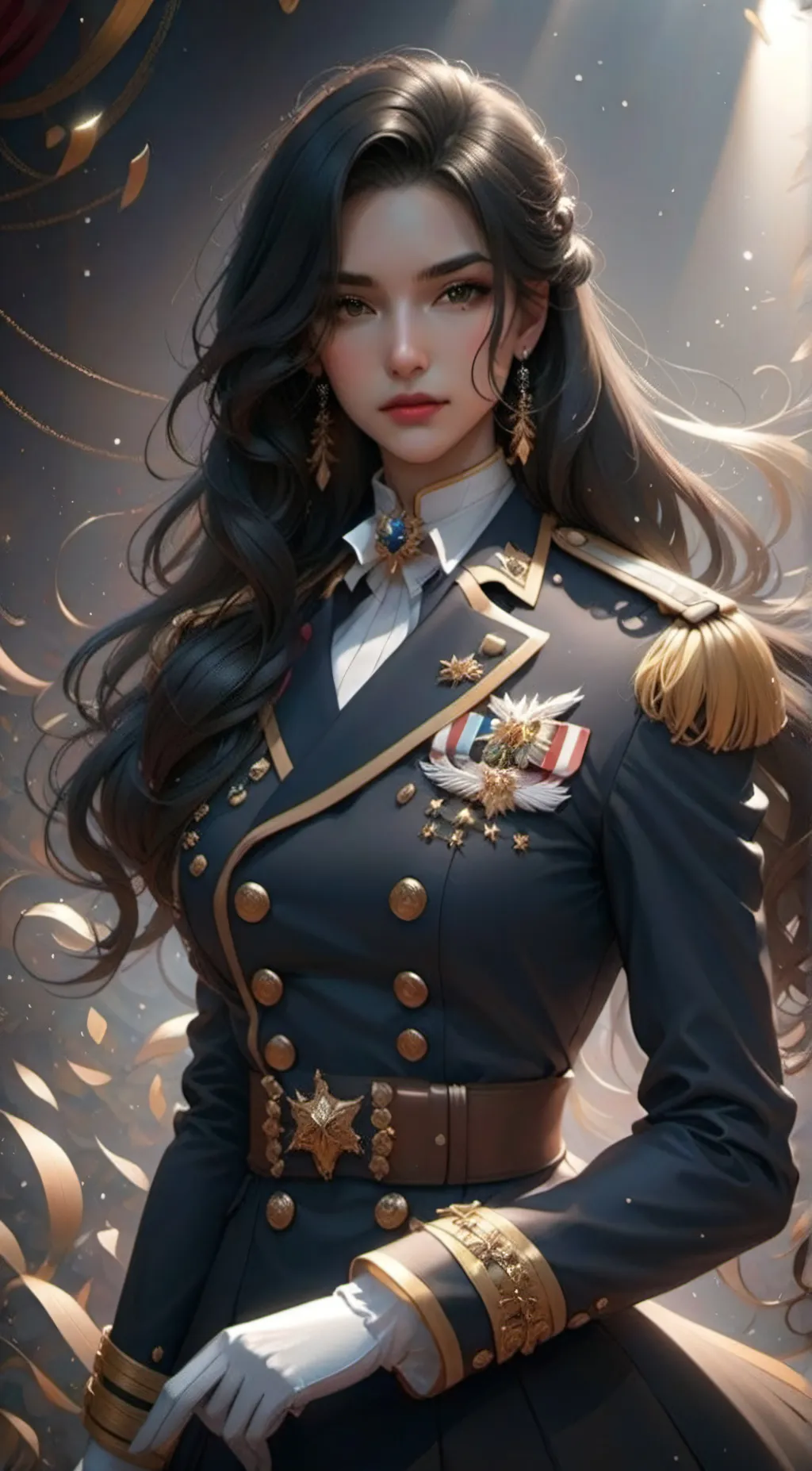 ai character: Captain Sophia background