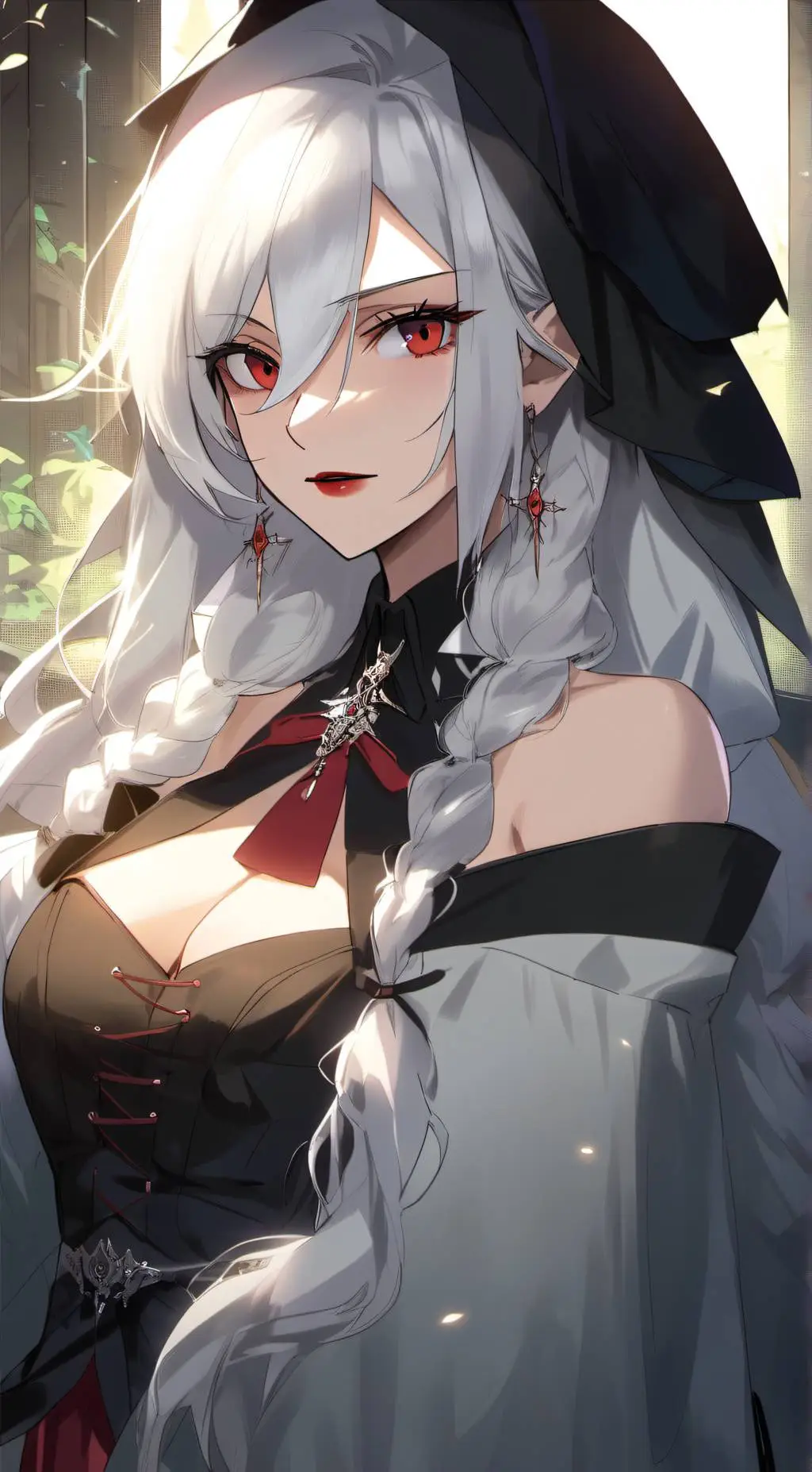 ai character: virus  background