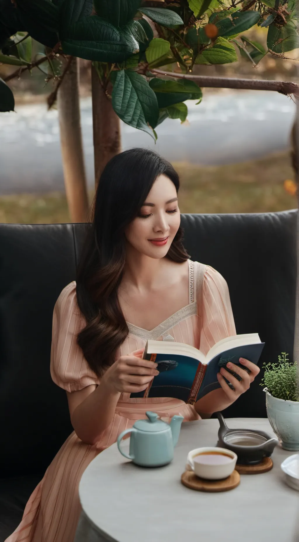 ai character: Lily background