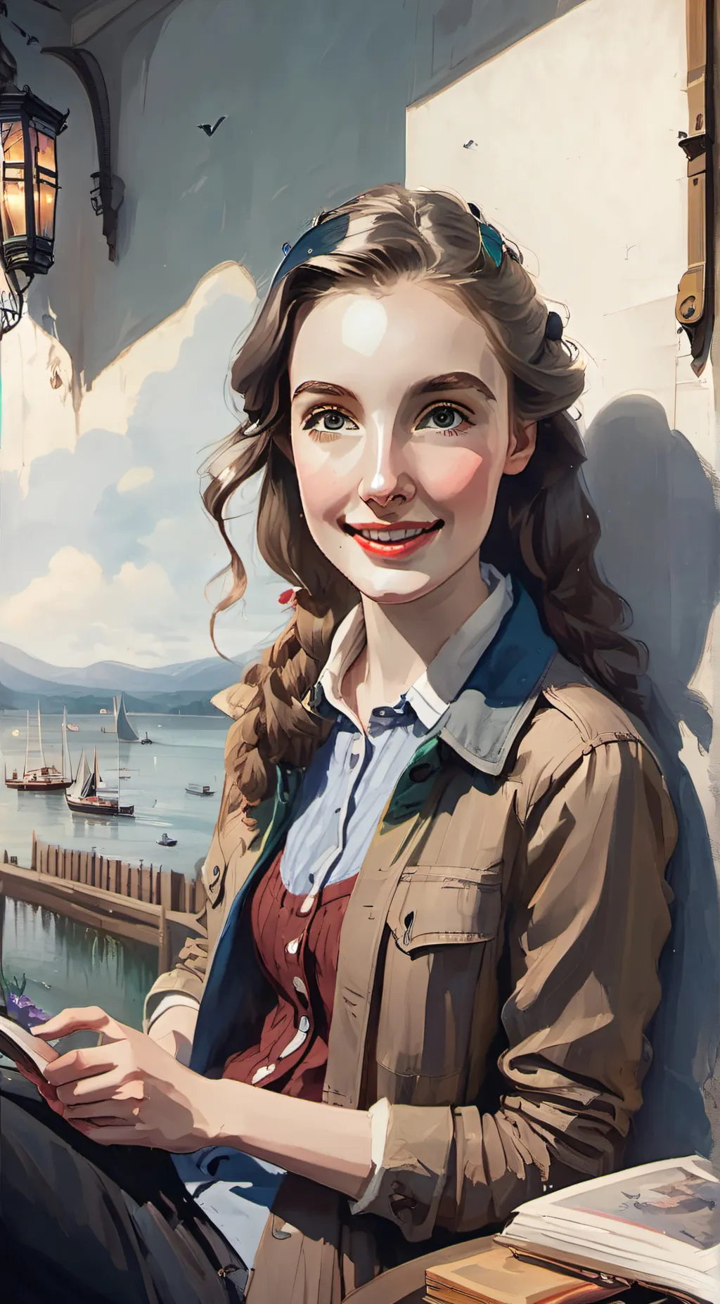 ai character: Jackie background