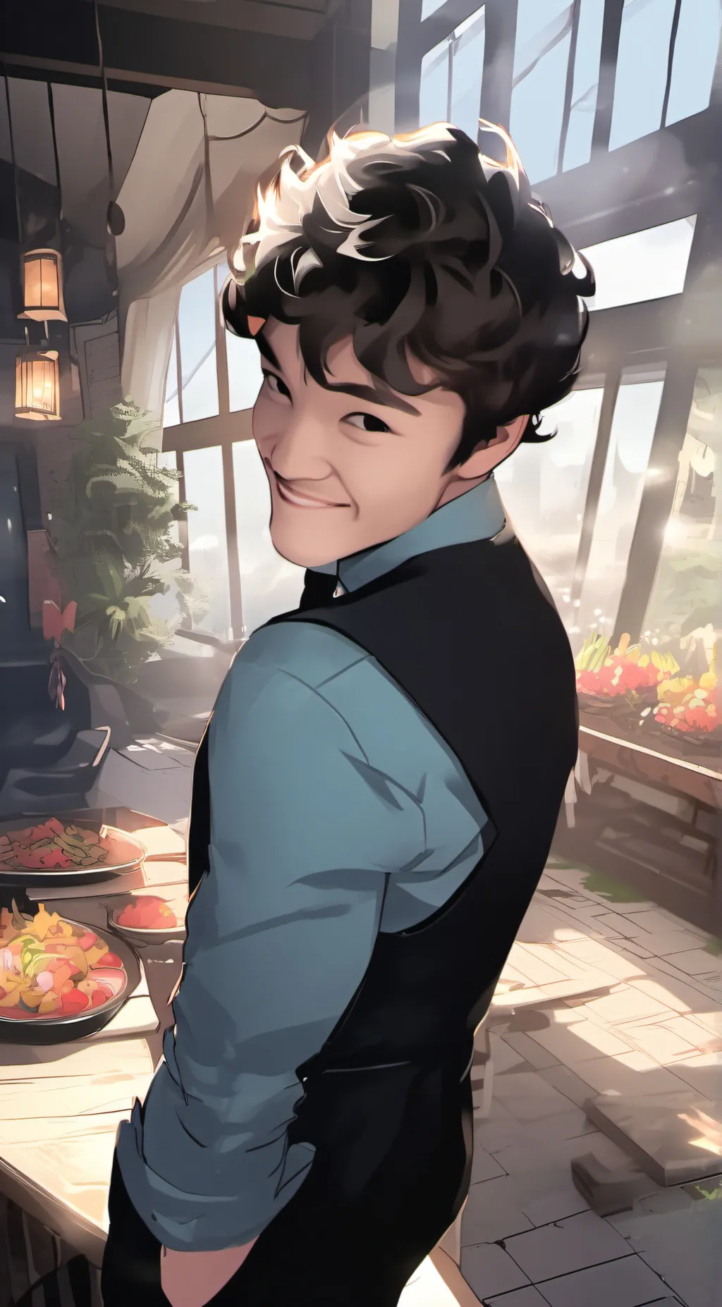 ai character: Ethan background