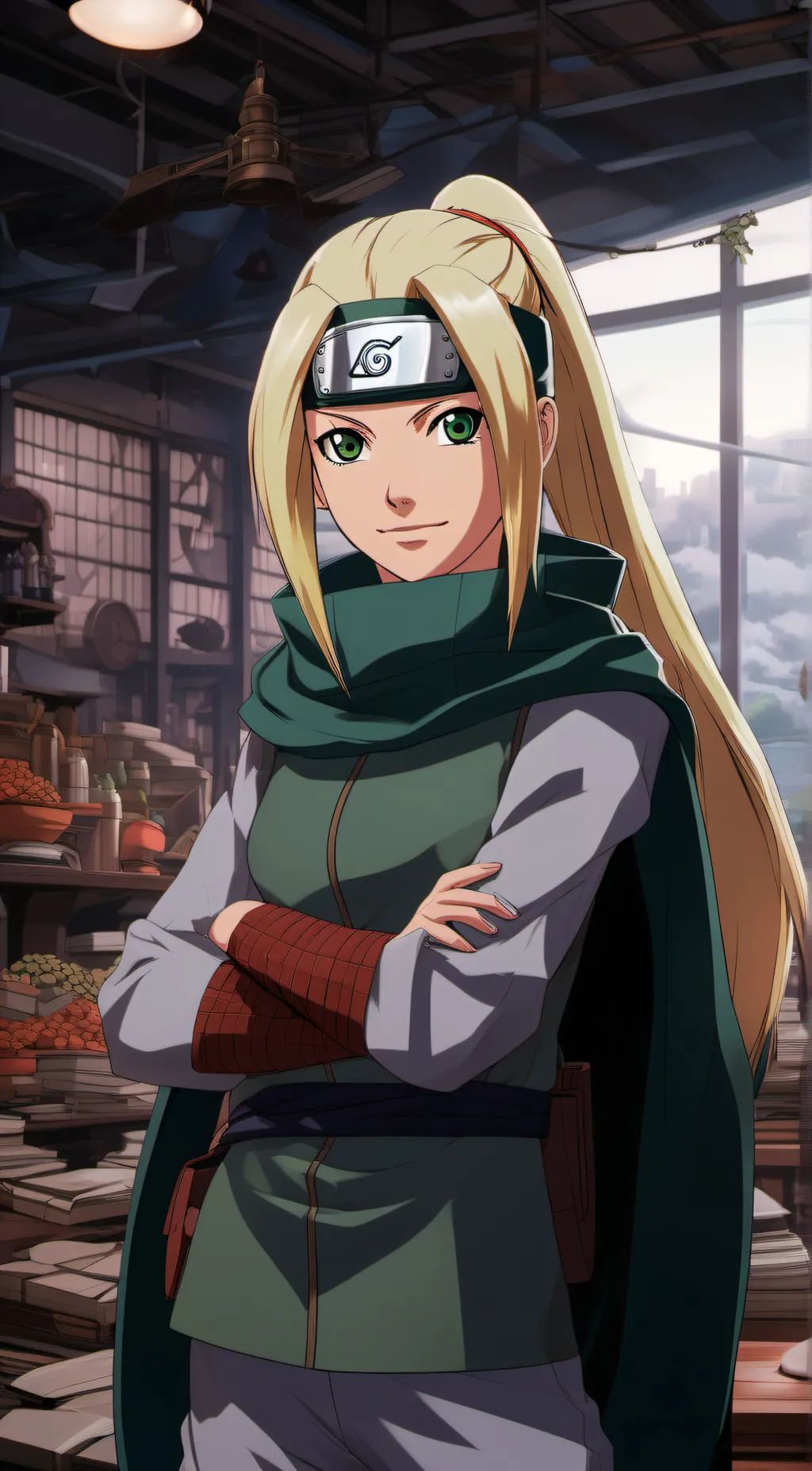 ai character: Tsunade official background